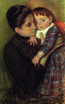 Mary Cassatt œuvres - Hélène de Septeuil mères des enfants Mary Cassatt